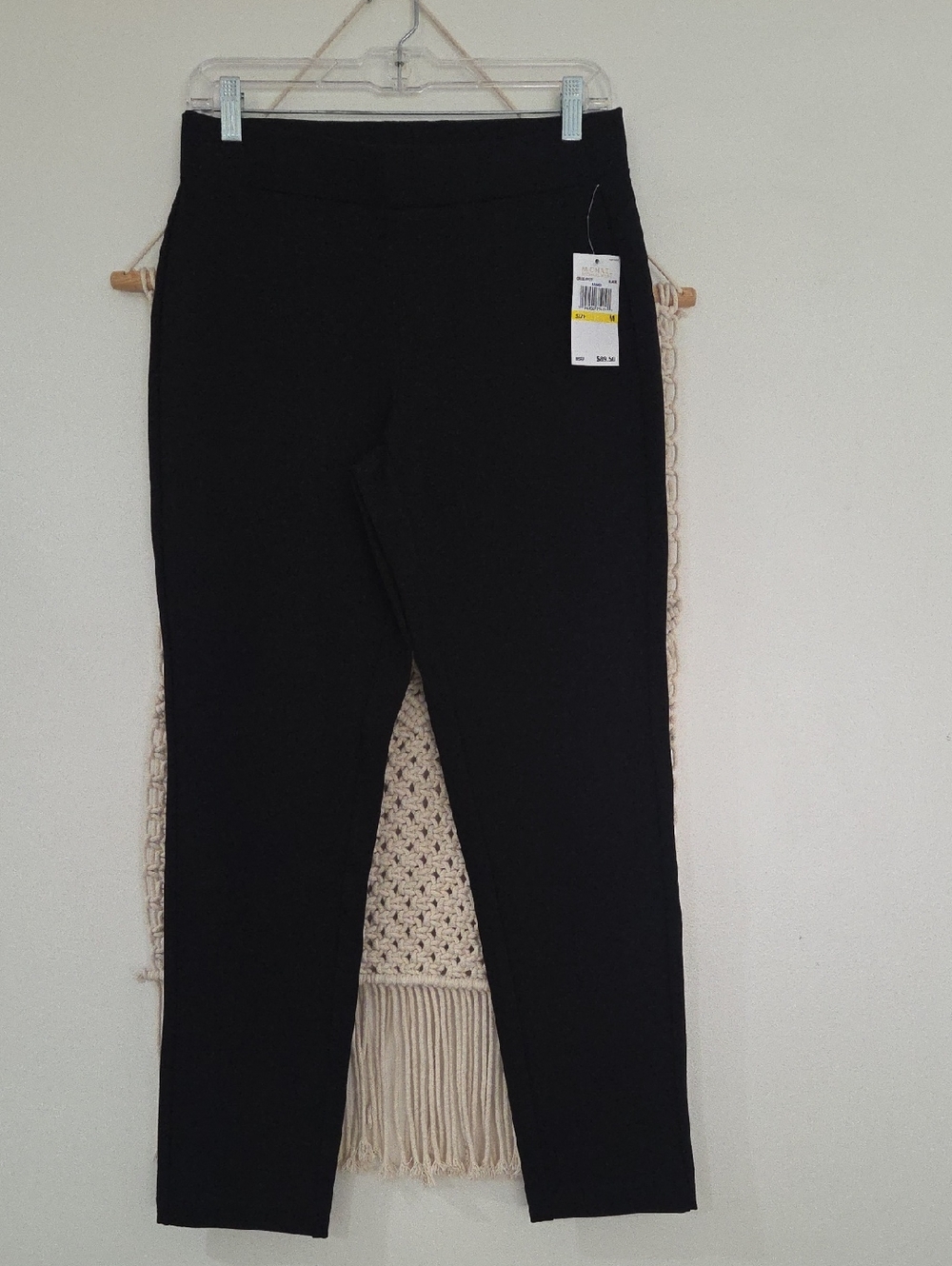 Black Stretch Ponte Leggings